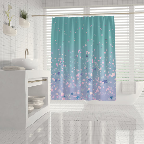 Rosecliff Heights Becci Ombre Shower Curtain Wayfair